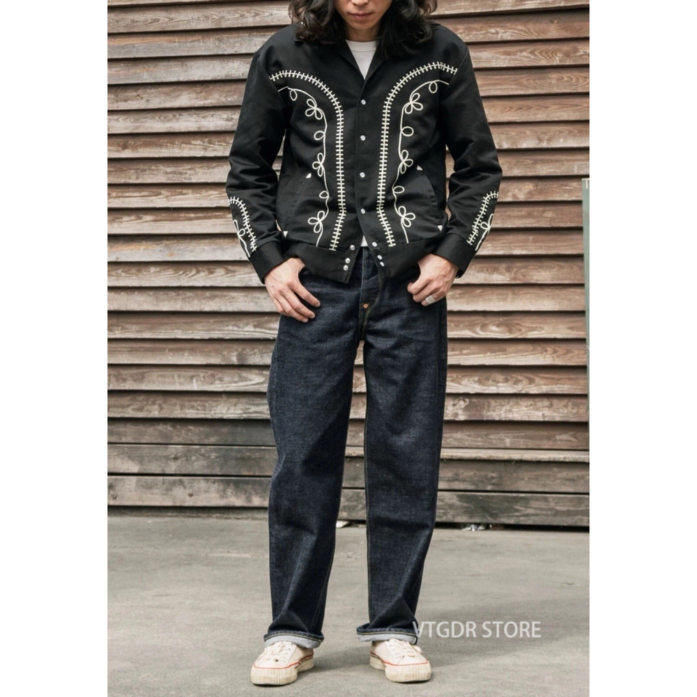 Non Stock 34 Lot 36101BCowboy Buckle Back Jeans Sanforized Selvedge Denim - Picture 14 of 15